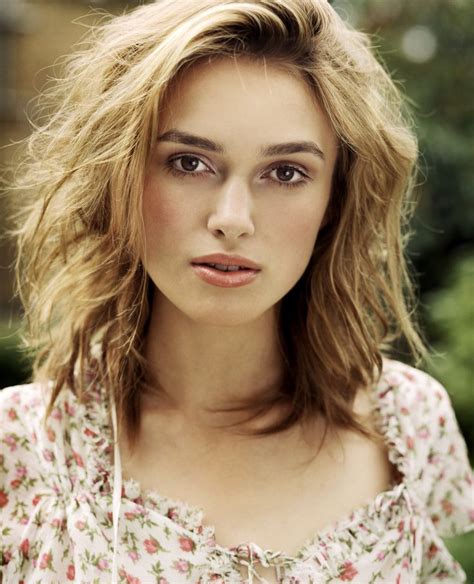 Keira Knightley hair